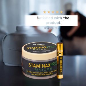 Maxwell StaminaxPro Majoon & Strengthmax Oil - Men's Health & Stamina Booster